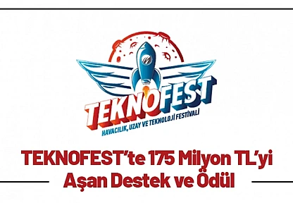 TEKNOFEST'te 175 Milyon TL'yi Aşan Destek ve Ödül