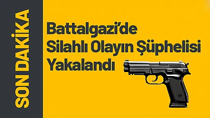Battalgazi'de Silahlı Olayın Şüphelisi Kısa Sürede Yakalandı