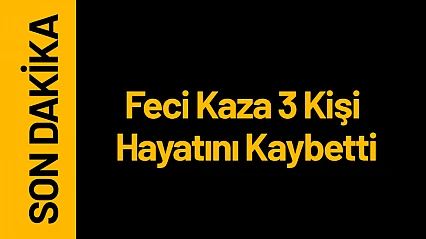Malatya'da Korkunç Kaza: Aileden 3 Kişi Hayatını Kaybetti