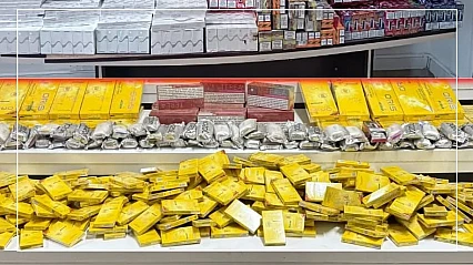 TIR ve Otomobilden Kaçak Sigara Çıktı: 1 Tutuklama