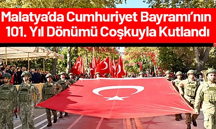 Cumhuriyet Bayramı'nın 101. Yıl Dönümü Coşkuyla Kutlandı