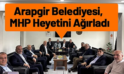 Arapgir Belediyesi, MHP Heyetini Ağırladı