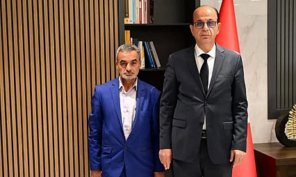 Hasan Meşe'den Yeşilyurt Belediye Başkanı İlhan Geçit'e Ziyaret