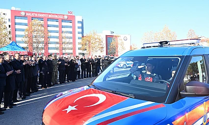 Malatya Güvenliğine 67 Yeni Araç Takviyesi