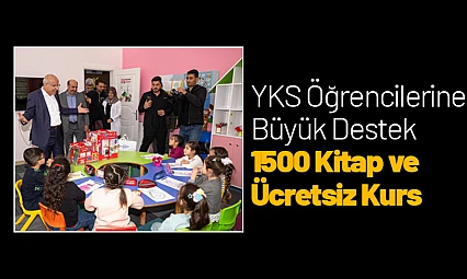 YKS Öğrencilerine Büyük Destek: 1500 Kitap ve Ücretsiz Kurs