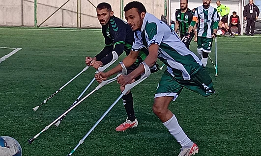 Malatya BŞB Ampute Futbol Takımı İzmir'den 3 Puanla Döndü