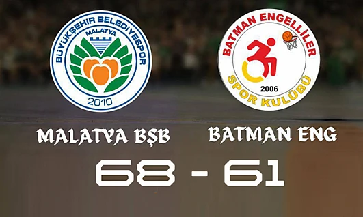 Malatya BŞB Play-Off Yolunda Kazandı