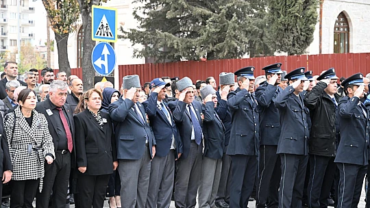 Atatürk'ün Vefatının 86. Yıldönümünde Malatya'da Anma Töreni Düzenlendi