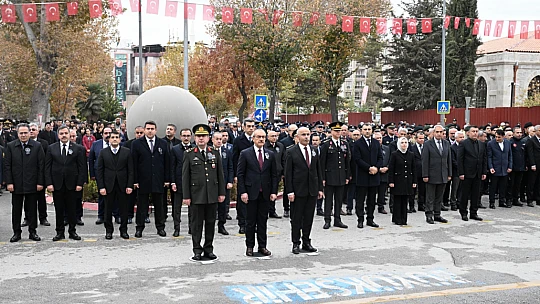 Atatürk'ün Vefatının 86. Yıldönümünde Malatya'da Anma Töreni Düzenlendi