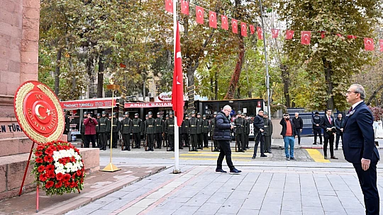 Atatürk'ün Vefatının 86. Yıldönümünde Malatya'da Anma Töreni Düzenlendi