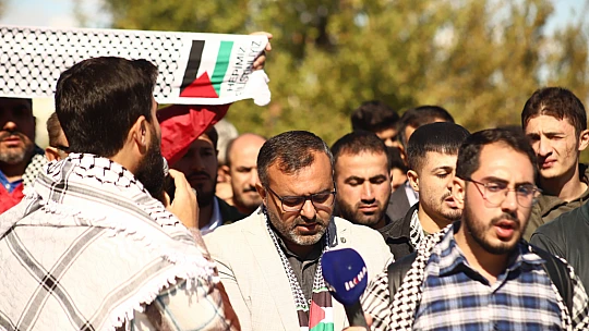 Filistin Direnişine Destek: Yahya Sinvar'ın Şehadeti İnönü Üniversitesi'nde Anıldı