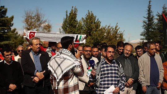 Filistin Direnişine Destek: Yahya Sinvar'ın Şehadeti İnönü Üniversitesi'nde Anıldı