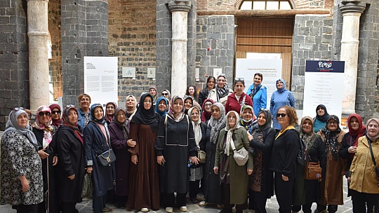 Kadın Meclisi üyeleri Diyarbakır'ın tarihine yolculuk yaptı
