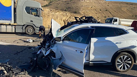 Malatya-Kayseri Yolunda Feci Kaza: 4 Ölü, 2 Yaralı