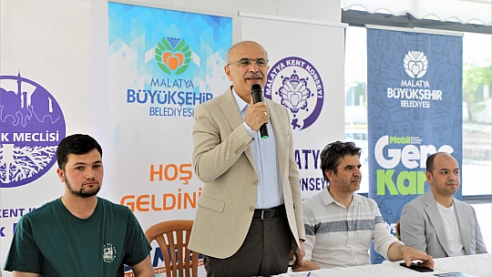 Malatya Kent Konseyi'nden Gençlere Moral ve Motivasyon Yürüyüşü