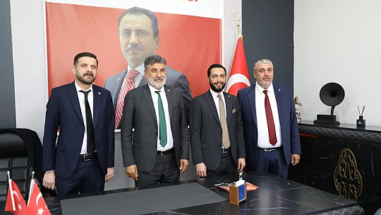 Genel Başkan Remzi Çayır, Ekrem Ceyhan'ın Seçim Çalışma Ofisinin Açılışına Katıldı....