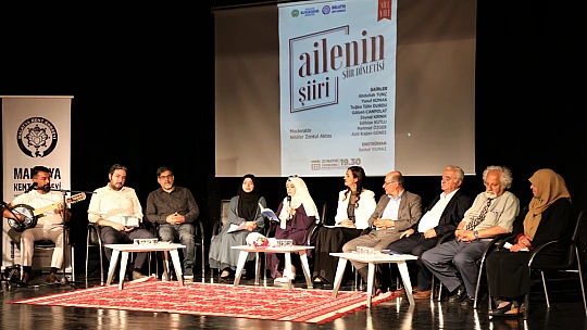 Malatya'da Şairler Aileyi Anlattı, Dinleyenler Duygulandı