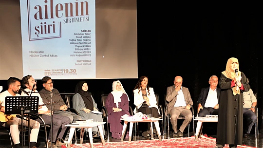 Malatya'da Şairler Aileyi Anlattı, Dinleyenler Duygulandı