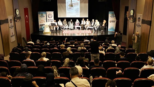 Malatya'da Şairler Aileyi Anlattı, Dinleyenler Duygulandı