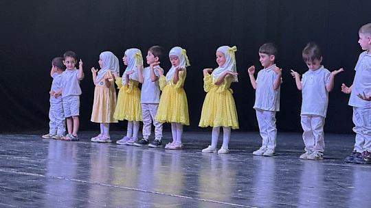 Kur'an Kursu Kapanış Programında Gazze'ye Selam