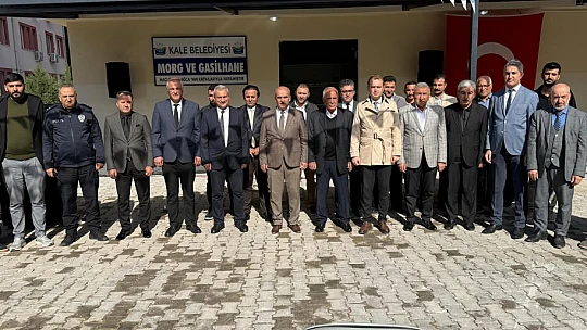 Kale'de morg ve gasilhane hizmete açıldı