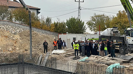 Yazıhan'da İmam Hatip Ortaokulu'nun temeli atıldı
