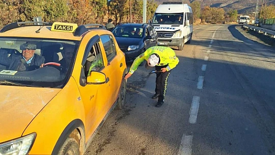 Kışa Hazırlık: Pütürge'de Trafik Güvenliği Denetimi