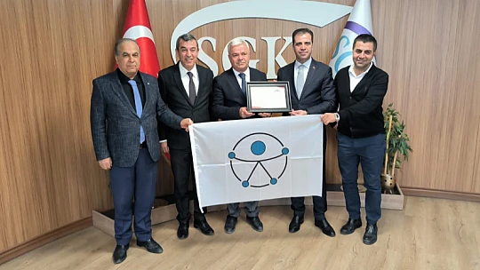 Malatya SGK'ya Erişilebilirlik Belgesi Verildi