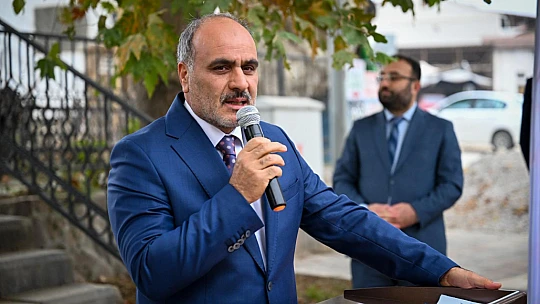 Dilek Merkez Camii'nin Temeli Dualarla Atıldı