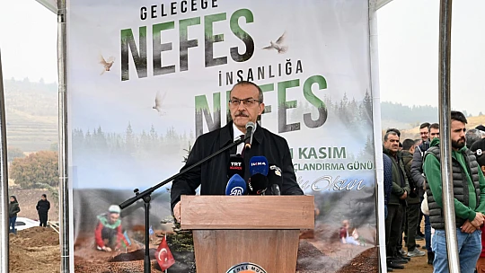 Malatya'da Milli Ağaçlandırma Günü Coşkusu: Yüzlerce Kişi Fidan Dikti