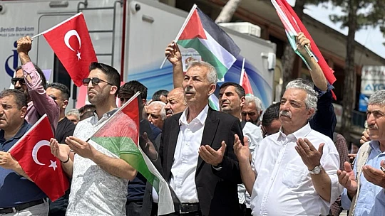 Arapgir Halkı Gazze İçin Yürüdü: Adalet ve Barış Vurgusu