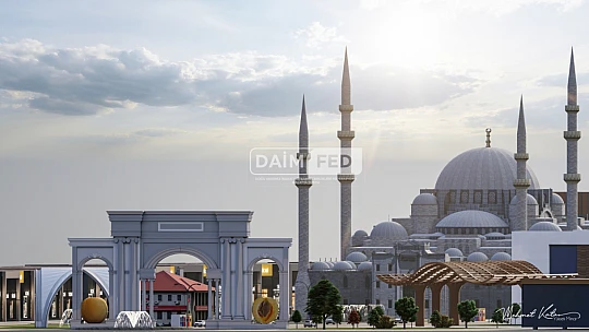 8 Milyon Kişiye Hitap Edecek Dev Kompleks Tanıtıldı