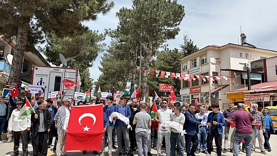 Arapgir Halkı Gazze İçin Yürüdü: Adalet ve Barış Vurgusu
