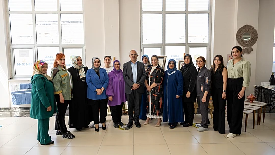 Başkan Sami Er: 'Kadınlarımız Hem Üretiyor Hem Sosyalleşiyor'