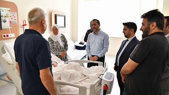 Babacan, Battalgazi Devlet Hastanesi'nde İncelemelerde Bulundu