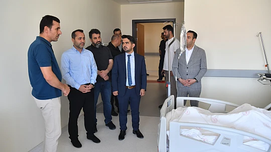 Babacan, Battalgazi Devlet Hastanesi'nde İncelemelerde Bulundu