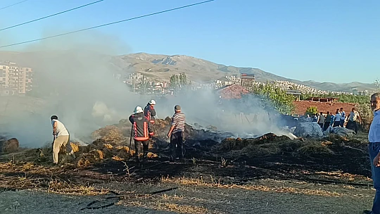 Samanlık Yandı, Bir Kişi Dumandan Etkilendi
