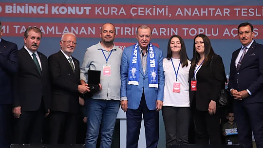 Erdoğan: Yılbaşına Kadar 453 Bin Bağımsız Bölüm Tamamlanacak