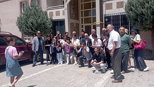 Kore Gazisi Cumali Amca'ya Vefa Ziyareti