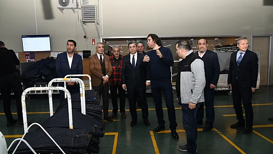 Malatya Valisi Şahin 2. Organize Sanayi Bölgesinde