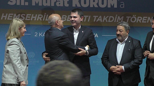 Bakan Kurum'a Malatya Fahri Hemşehrilik Beratı Takdim Edildi