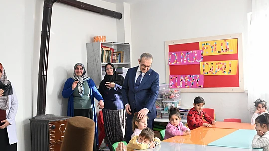 Vali Yavuz'dan Samanköy Kur'an Kursu'na Ziyaret