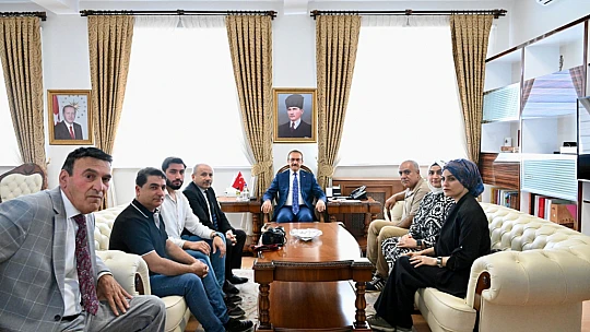 Malatya Gazeteciler Cemiyetinden Vali Seddar Yavuz'a Ziyaret...