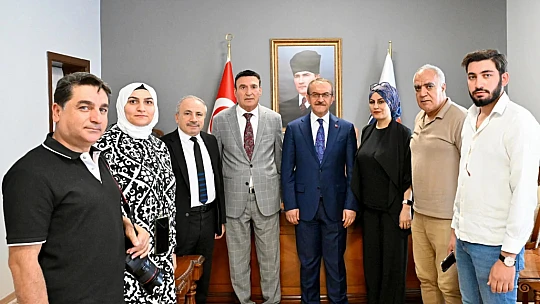 Malatya Gazeteciler Cemiyetinden Vali Seddar Yavuz'a Ziyaret...