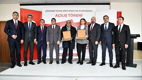 Akçadağ'da Vestel Erdi Canbay İlk ve Ortaokulu Açıldı