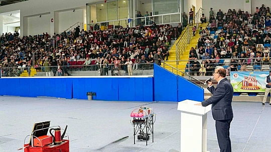 Yeşilyurt'ta Cambaz Mithat Gösterisi Nefes Kesti
