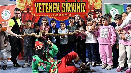 Yeşilyurt'ta Cambaz Mithat Gösterisi Nefes Kesti