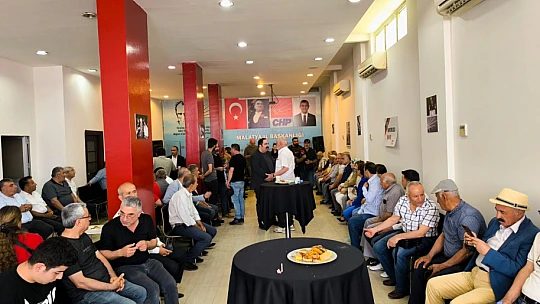 Malatya'da CHP'den Bayram Buluşması: Deprem ve Don Vurgusu