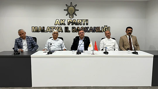 Ali Bakan : 'Malatya, Dünyanın En Büyük Şantiyelerinden Biri'