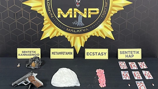 Malatya'da Uyuşturucuya Geçit Yok: 4 Şahıs Tutuklandı